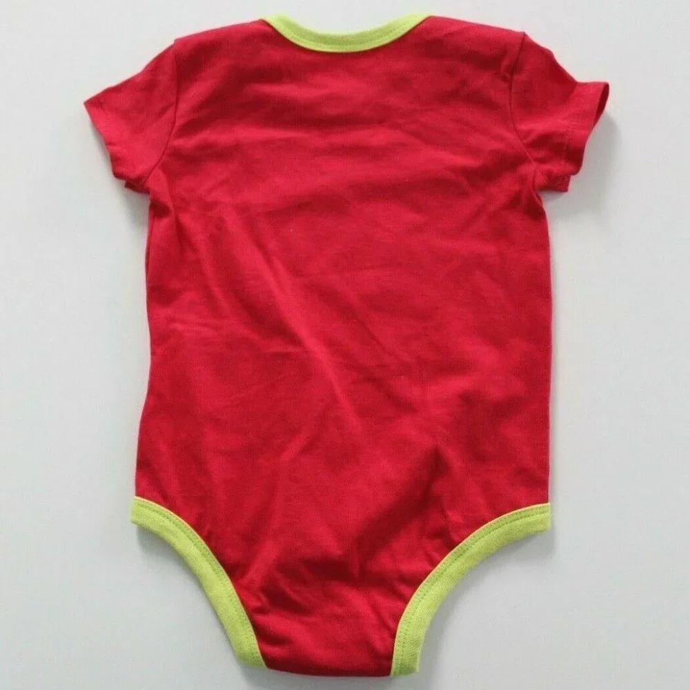 NWOT Converse Baby Girls' Boys' Short Sleeve Logo Bodysuit Size 6-9M